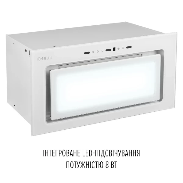 Вытяжка perfelli design vision 6 bianco silenzio - изображение 4