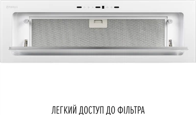 Вытяжка perfelli design vision 9 bianco silenzio - изображение 3