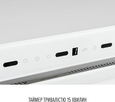 Вытяжка perfelli design vision 9 bianco silenzio - изображение 8
