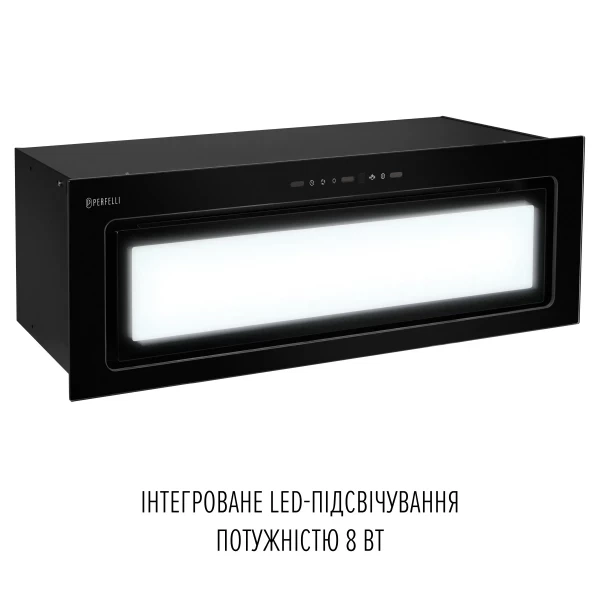 Вытяжка perfelli design vision 9 nero silenzio - изображение 3