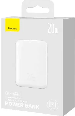 УМБ Baseus Magnetic Mini Wireless 10000mAh 20W White (6932172620639) - зображення 8
