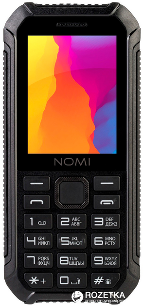 Мобильный телефон Nomi i245 X-Treme Black – низкие цены, кредит, оплата ...