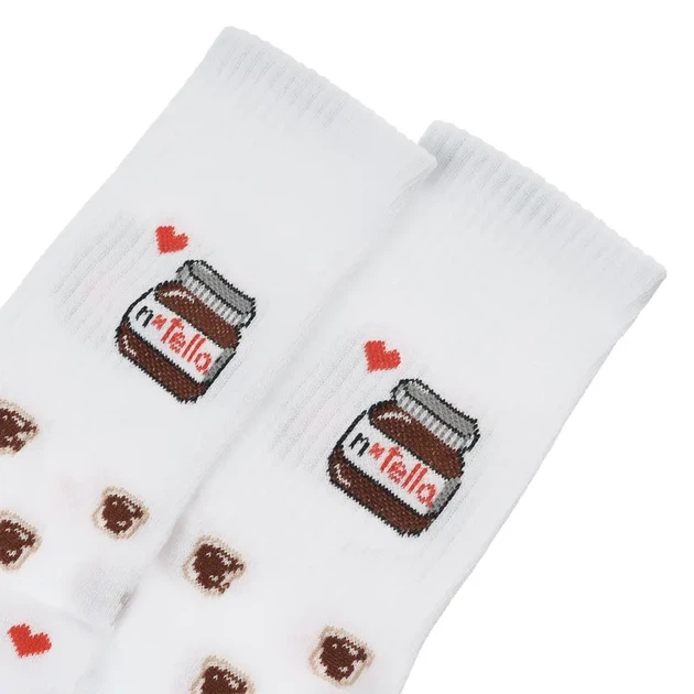 Шкарпетки з принтом Nutella - 36-40 (S) - изображение 4