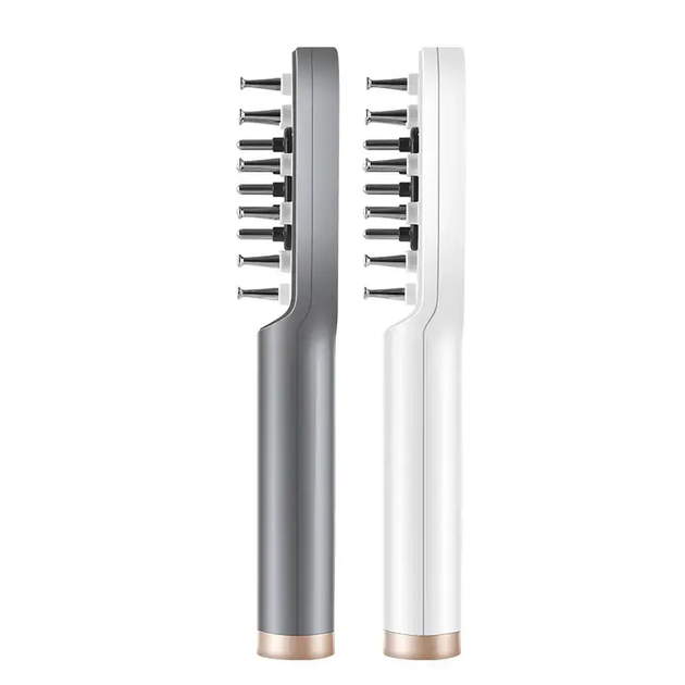 Лазерная массажная расческа от выпадения волос Power Grow Brush K-SKIN для стимуляции их роста Белый - изображение 5