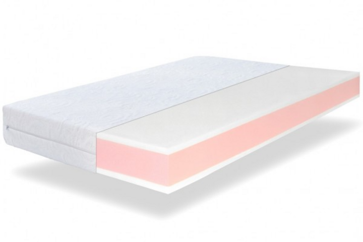 Ортопедический матрас ТМ HighFoam Slivki / Сливки (Беспружинный) 200х200 см. - изображение 2