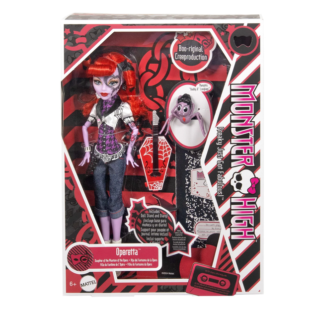 Кукла Монстер Хай Оперетта базовая репродукция Monster High Operetta Boo-riginal Creeproduction G1 Mattel (HYV90) - изображение 7