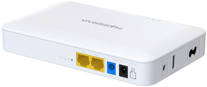 ДБЖ для роутера MARSRIVA KP6 DC UPS 10000mAh 18W 3xDC+