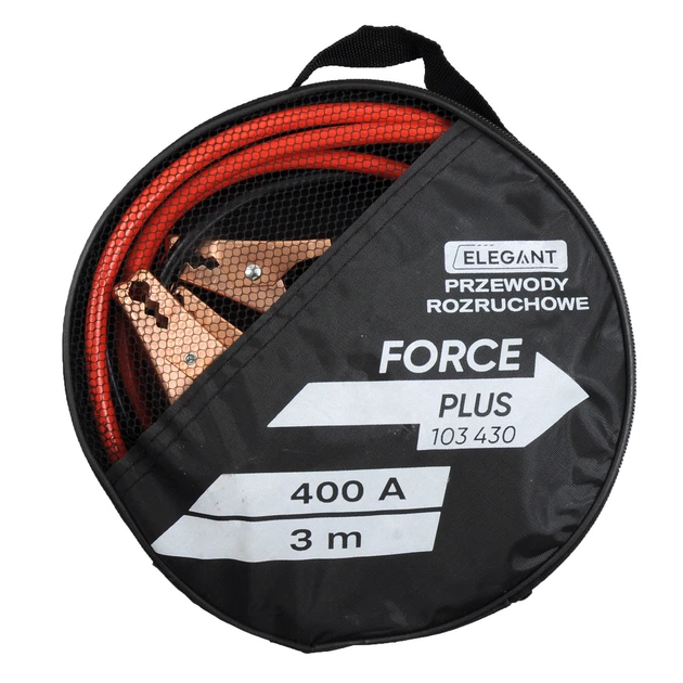 Пусковые Провода 400А 3м "ELEGANT PLUS" 103 430 + Cумка (-40 +80°C) - изображение 3