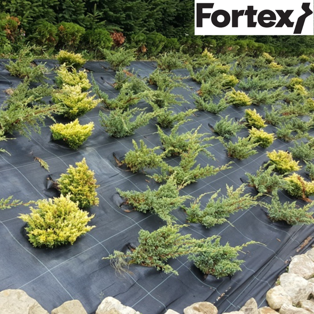 Агротекстиль тканый Fortex AgroTex, черный, 2,10х5 м, 10,5 м2 - изображение 9
