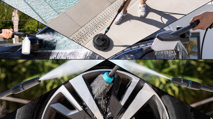 Myjka wysokociśnieniowa Cecotec Hydroboost 1600 Car and Garden (8435484081375) - obraz 6
