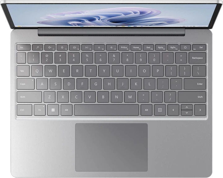 Ноутбук Microsoft Surface Laptop Go 3 12,4" IPS 1536x1024 60 Гц / Intel Core i5-1235U 1,3 ГГц / Intel Iris Xe Graphics G7 80EUs / RAM 8 ГБ / LPDDR5 / SSD 256 ГБ / ОС Windows 11 Home / Вага 1,13 кг (XK1-00001) - зображення 4