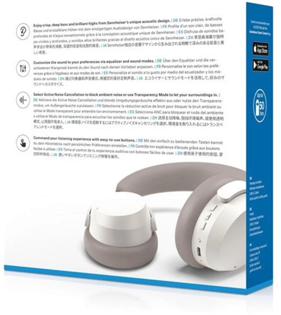 Наушники Sennheiser Accentum Wireless White (700175) - изображение 6
