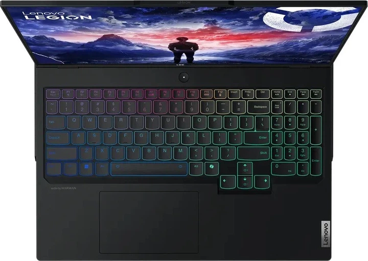 Ноутбук Lenovo Legion Pro 7 16IRX9H 16" IPS 2560x1600 240 Гц / Intel Core i9-14900HX 2,2 ГГц / NVIDIA GeForce RTX 4080 / RAM 16 ГБ / DDR5 / SSD 1 ТБ / ОС Windows 11 Home / Вага 2,62 кг (83DE0004US) - Фото 7 Ноутбук Lenovo Legion Pro 7 16IRX9H 16" IPS 2560x1600 240 Гц / Intel Core i9-14900HX 2,2 ГГц / NVIDIA GeForce RTX 4080 / RAM 16 ГБ / DDR5 / SSD 1 ТБ / ОС Windows 11 Home / Вага 2,62 кг (83DE0004US) - зображення 7