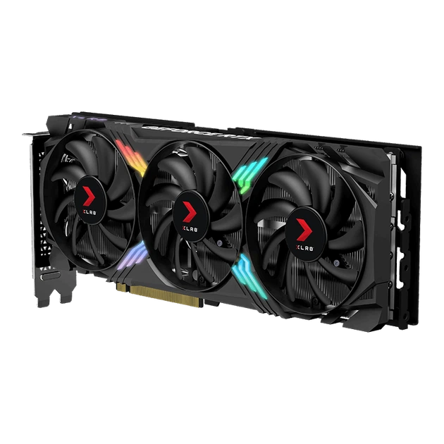 Відеокарта PNY GeForce RTX 4060 Ti 8GB XLR8 Gaming VERTO EPIC-X RGB Triple Fan DLSS 3 (VCG4060T8TFXXPB1) - изображение 3
