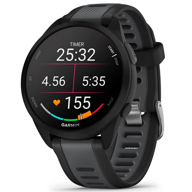 Спортивные часы GARMIN Forerunner 165 Music Black/Slate Gray - изображение 10