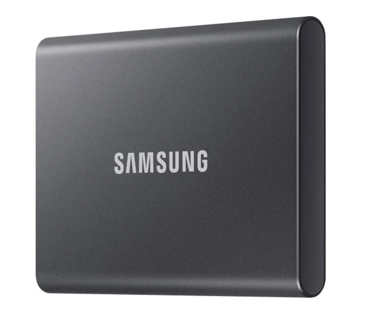 Зовнішній SSD накопичувач 4 TB Samsung T7 Titan Gray (MU-PC4T0T/WW