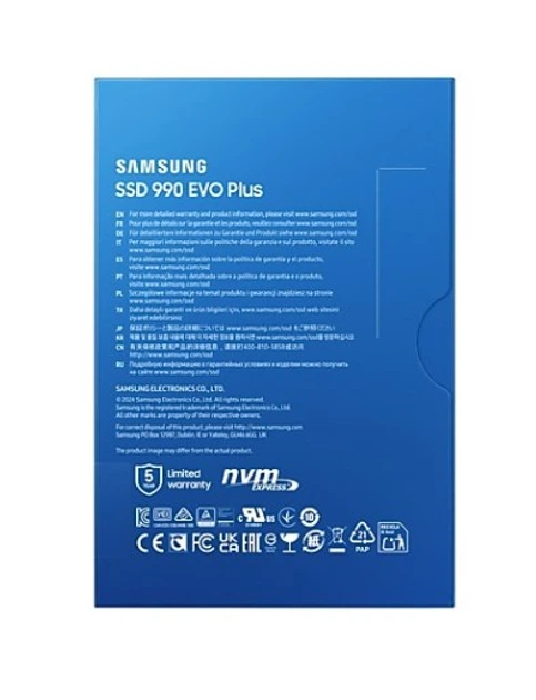 SSD накопичувач 2 TB Samsung 990 EVO Plus (MZ-V9S2T0BW) - зображення 6