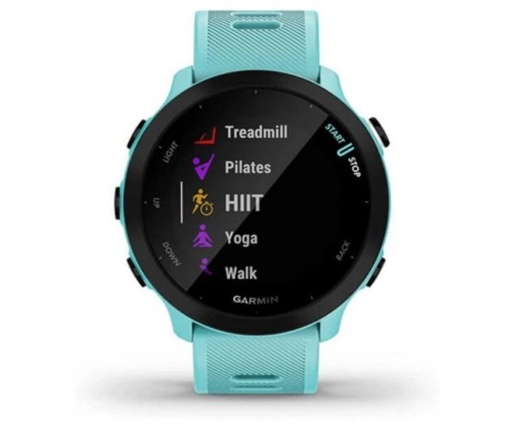 Спортивные часы Garmin Forerunner 55 Aqua (010-02562-12/02) - Фото 2 Спортивные часы Garmin Forerunner 55 Aqua (010-02562-12/02) - изображение 2