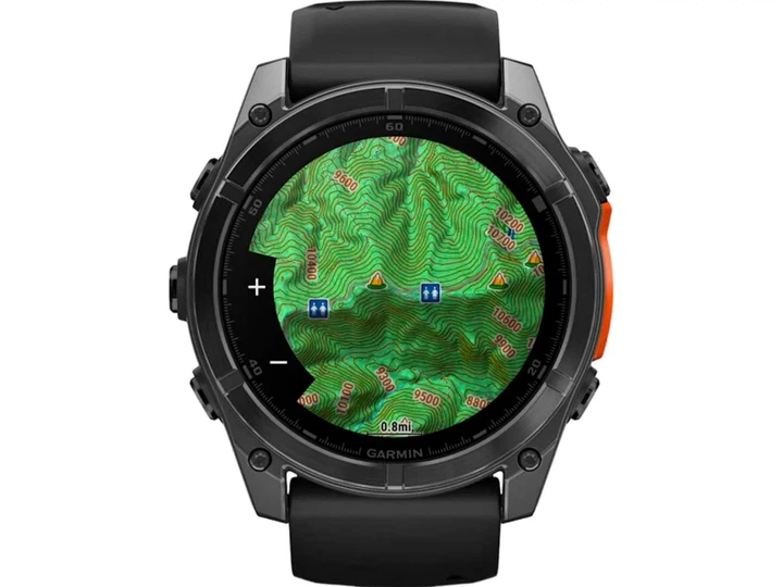Спортивний годинник Garmin Fenix 8 51mm AMOLED Slate Gray with Black Silicone Band (010-02905-00) - изображение 9