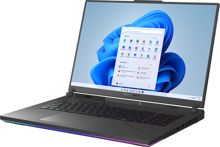 Ноутбук ASUS ROG Strix G18 (2024) G814JZR (G814JZR-G18.I94080) Eclipse Gray - Фото 4 Ноутбук ASUS ROG Strix G18 (2024) G814JZR (G814JZR-G18.I94080) Eclipse Gray - зображення 4