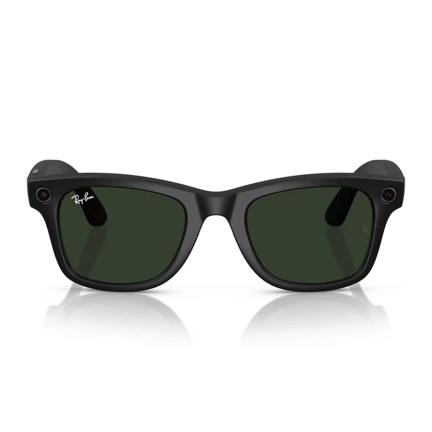 Смарт-окуляри Ray-Ban Meta Wayfarer Large Matte Black/Clear to Graphite Green Transitions (RW4008 601S1M 53-22) - Фото 3 Смарт-окуляри Ray-Ban Meta Wayfarer Large Matte Black/Clear to Graphite Green Transitions (RW4008 601S1M 53-22) - изображение 3