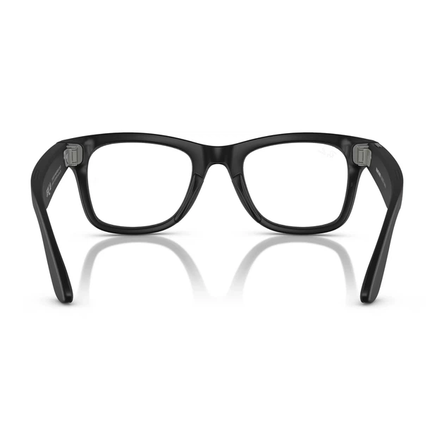 Смарт-окуляри Ray-Ban Meta Wayfarer Large Matte Black/Clear to Graphite Green Transitions (RW4008 601S1M 53-22) - Фото 6 Смарт-окуляри Ray-Ban Meta Wayfarer Large Matte Black/Clear to Graphite Green Transitions (RW4008 601S1M 53-22) - изображение 6