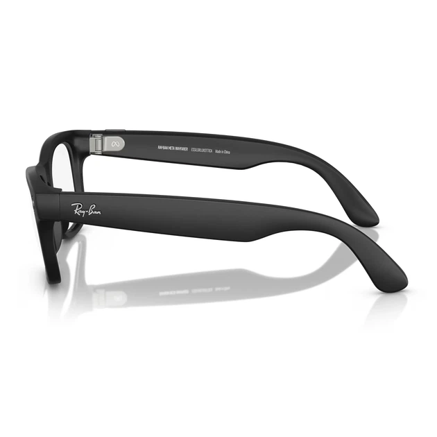 Смарт-окуляри Ray-Ban Meta Wayfarer Large Matte Black/Clear to Graphite Green Transitions (RW4008 601S1M 53-22) - Фото 7 Смарт-окуляри Ray-Ban Meta Wayfarer Large Matte Black/Clear to Graphite Green Transitions (RW4008 601S1M 53-22) - изображение 7