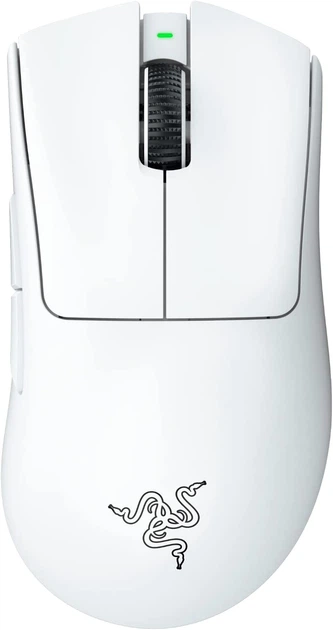 Мышь Razer DeathAdder V3 PRO Wireless/USB White (RZ01-04630200-R3G1) - Фото 1 Мышь Razer DeathAdder V3 PRO Wireless/USB White (RZ01-04630200-R3G1) - изображение 1