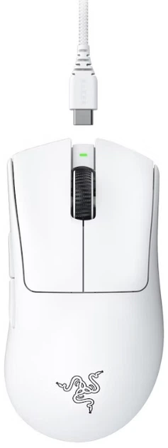 Мышь Razer DeathAdder V3 PRO Wireless/USB White (RZ01-04630200-R3G1) - Фото 6 Мышь Razer DeathAdder V3 PRO Wireless/USB White (RZ01-04630200-R3G1) - изображение 6