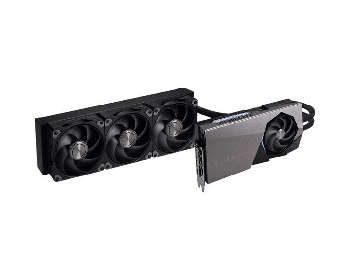 Видеокарта MSI GeForce RTX 5080 16G SUPRIM LIQUID SOC - изображение 2