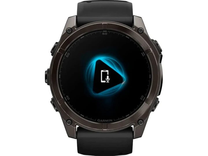 Спортивні годинники Garmin Fenix 8 51mm AMOLED Sapphire Carbon Gray DLC Titanium w. Black/Pebble Gray S. Band (010-02905-20/21) - зображення 11