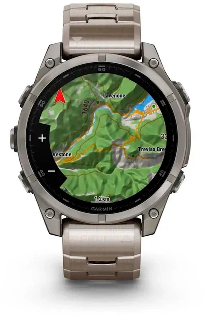 Смарт-часы Garmin fenix 8 47mm AMOLED Sapphire Titanium with Vented Titanium Bracelet (010-02904-40) - изображение 3
