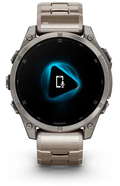 Смарт-часы Garmin fenix 8 47mm AMOLED Sapphire Titanium with Vented Titanium Bracelet (010-02904-40) - изображение 6