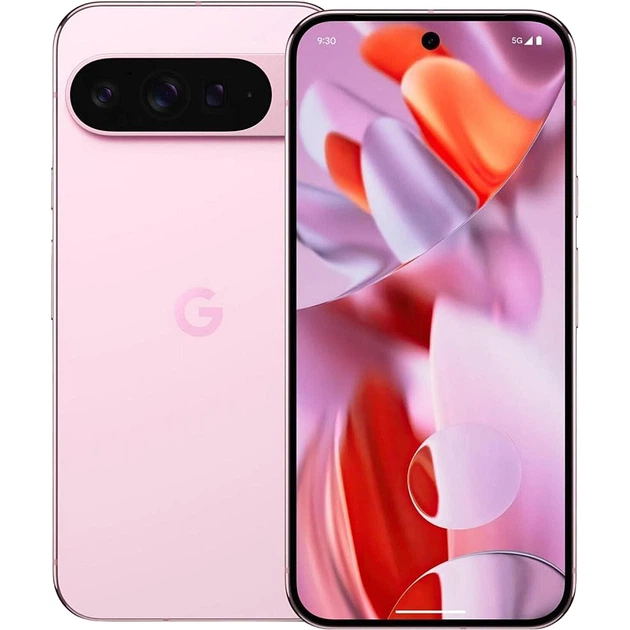 Смартфон Google Pixel 9 Pro 16/128GB Rose Quartz [114509 - Фото 1 Смартфон Google Pixel 9 Pro 16/128GB Rose Quartz [114509 - зображення 1