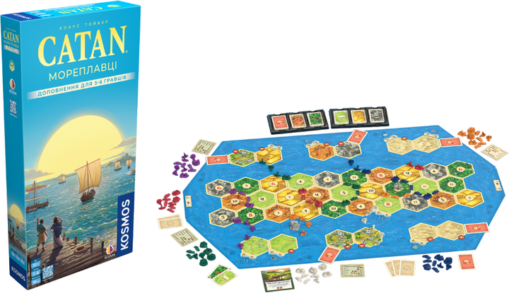 Настольная игра Rozum Catan: Мореходы (R103UA) - изображение 2
