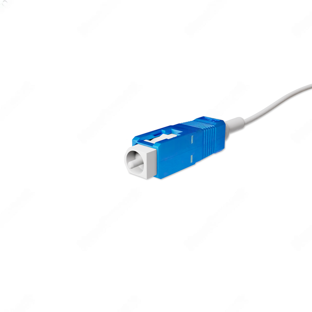 Пігтейл оптичний SC/UPC Білий LSZH, Singlemode G.652.D (SM), Simplex, 0,9мм - 1,5 м - зображення 4