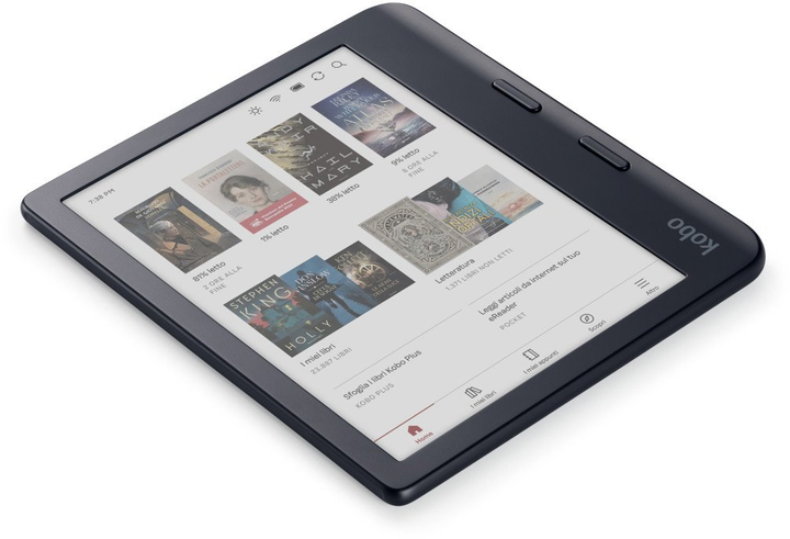 Czytnik e-booków z rysikiem Kobo Libra Colour 32GB Black (N428-KU-BK-K-BU) - obraz 4