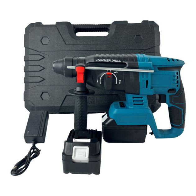 Перфоратор акумуляторний RIAS Hammer Drill 36V 2xАКБ в кейсі Blue (3_06206) - зображення 3