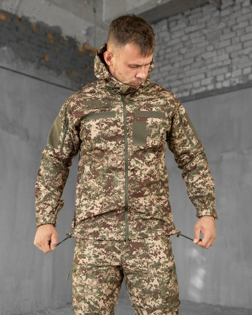 Тактический костюм софтшел хищник ТР6452 (Размер: M) - изображение 7