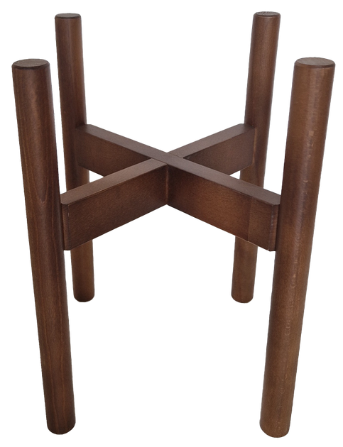Подставка для вазона, цветов из дерева WoodDecor Коричневая - изображение 2