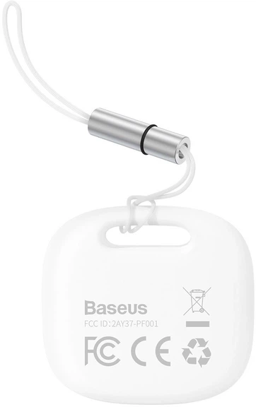 Etui z brelokiem Baseus T2 Pro Smart Device Tracker White (FMTP000002) - obraz 3