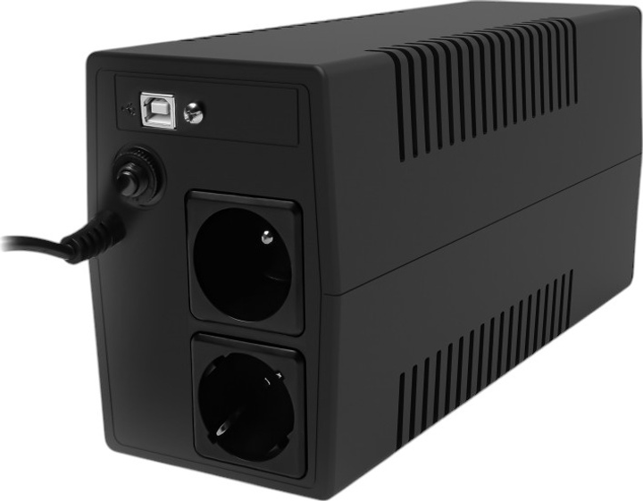 ДБЖ Volt MicroUPS 850VA/480W 9Ah (5UP0800090) - зображення 4
