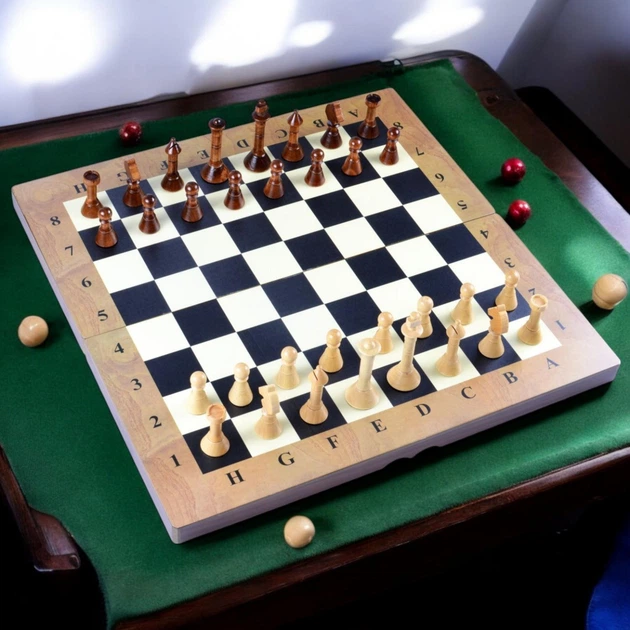 Ігровий набір 3 в 1 Game Set нарди шахи, шашки розмір поля 40х40 см - Фото 1 Ігровий набір 3 в 1 Game Set нарди шахи, шашки розмір поля 40х40 см - зображення 1