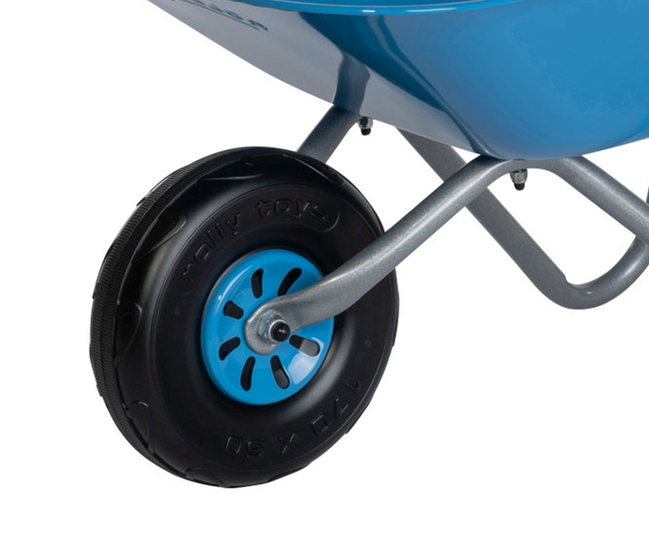 Taczka Rolly Toys Metalowa Niebieska 271764 (4006485271764) - obraz 3