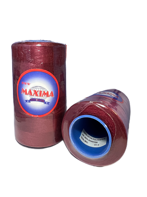 Нитки швейные MAXIMA 40/2 Цветные (012) 4114,8 м - изображение 2