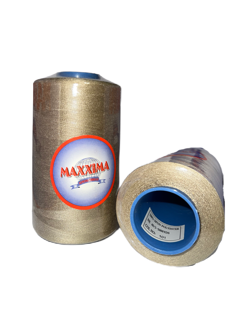 Швейные нитки MAXIMA 40/2 Цветные (101) 4114,8 м - изображение 3