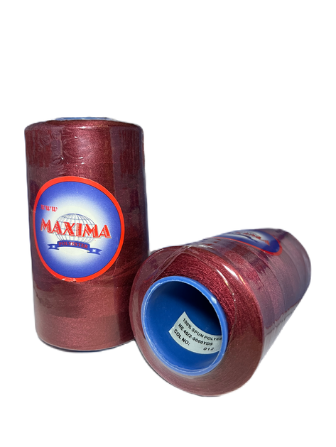 Нитки швейные MAXIMA 40/2 Цветные (012) 4114,8 м - изображение 3
