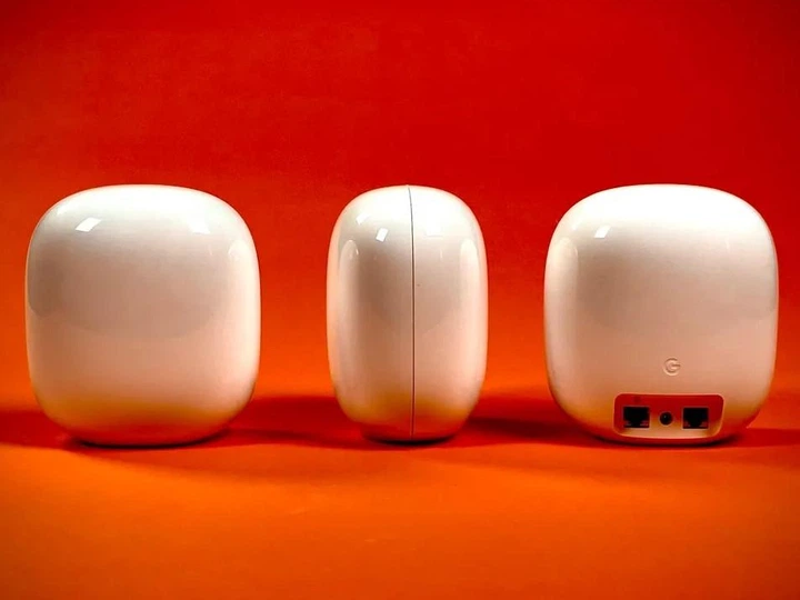 最新　Google Nest Wifi Pro 6E Wi-Fi ルーター Роутер маршрутизатор Google Nest WiFi Pro 6E (US) покрытие 204 кв ルーター・ネットワーク機器