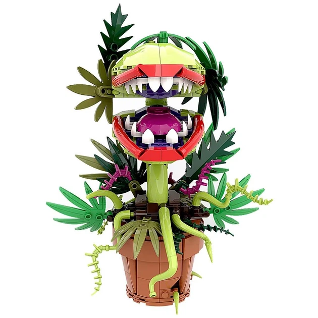 Конструктор букет цветы “Растение-Пиранья Audrey II” цветок