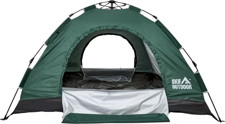 Намет Skif Outdoor Adventure Auto I, 200x200 cm (3-х місцева), Зелений - Фото 4 Намет Skif Outdoor Adventure Auto I, 200x200 cm (3-х місцева), Зелений - зображення 4